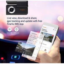 Load image into Gallery viewer, FINEVU GX30 Dash Cam, Front and Rear Full HD With Built-in WiFi &amp; GPS
