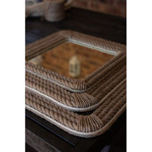 Load image into Gallery viewer, Nautical Elegant Square Rope Mirror
