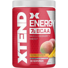 Load image into Gallery viewer, Xtend Energy BCAA Powder Mango Madness - 348g
