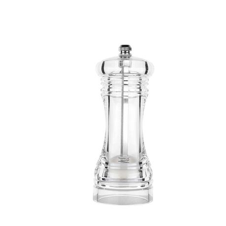 Acrylic and Stainless Steel Salt or Pepper Grinder (11cm) Buy Online in Zimbabwe thedailysale.shop