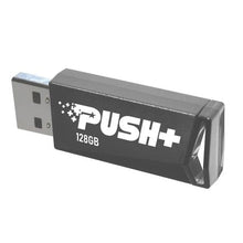 Load image into Gallery viewer, Patriot Push+ 128GB USB3.2 Flash Drive - Grey
