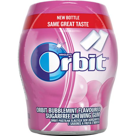 Orbit Chewing Gum Bubblemint Bottle 64g Buy Online in Zimbabwe thedailysale.shop