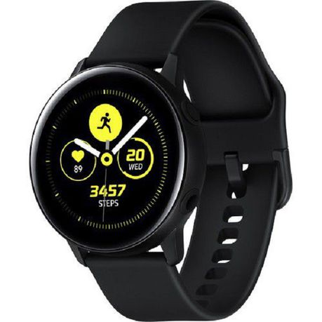 Samsung Galaxy Watch Active (R500) BT Smartwatch - Black Buy Online in Zimbabwe thedailysale.shop