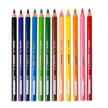 Load image into Gallery viewer, Kores Kolores 12 Triangular Jumbo Coloured Pencils
