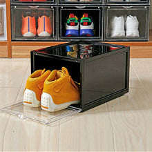 Load image into Gallery viewer, Anti-dust Thicken Transparent Stackable Drawer Type Magnet Shoe Box
