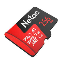 Load image into Gallery viewer, Netac - V30/A1/C10 90-100MB/s 256GB SD
