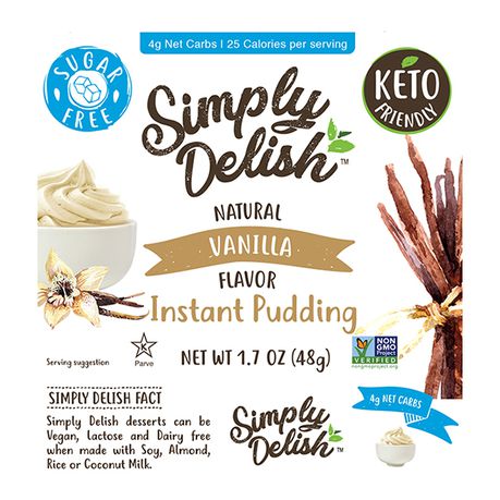 Simply Delish - Natural - Vanilla - Instant Pudding