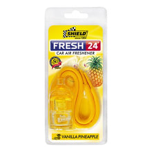 Load image into Gallery viewer, Shield - Fresh 24 Air Freshener - Vanilla Pineapple - 12 Pack
