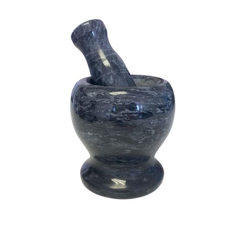 Upstairs Homeware Marble Pestle and Mortar Small – Dark Grey Buy Online in Zimbabwe thedailysale.shop