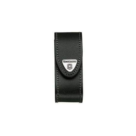 Victorinox Medium Black Leather Belt Pouch w/Hook and Loop Fastener Buy Online in Zimbabwe thedailysale.shop