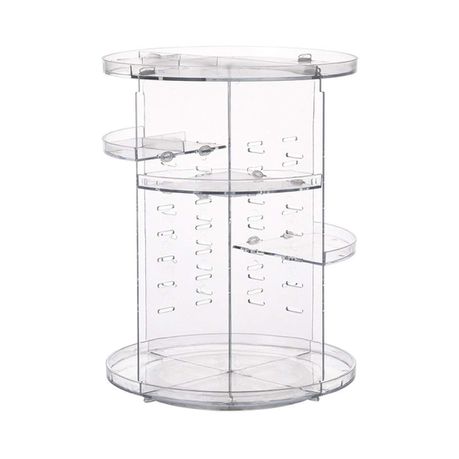 Cosmetics Storage Box Rotative Rack