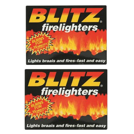 Blitz Firelighters (Pack of 2) Buy Online in Zimbabwe thedailysale.shop