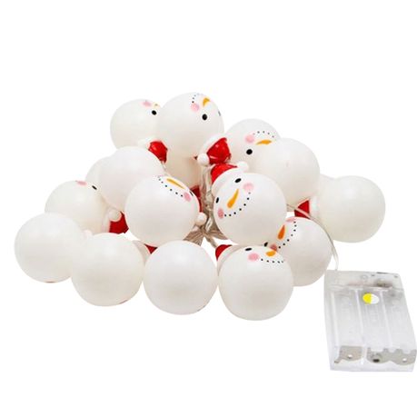 Snowman LED String Lights Buy Online in Zimbabwe thedailysale.shop