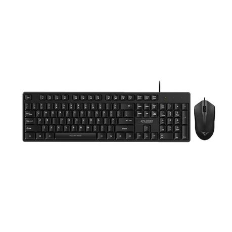 Alcatroz Xplorer C3300 Silent USB Wired Keyboard and Mouse Buy Online in Zimbabwe thedailysale.shop