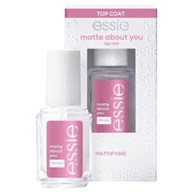 Load image into Gallery viewer, Essie Nail Treatment - Top Coat Matte About You 13.5ml
