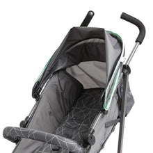 Load image into Gallery viewer, George &amp; Mason Baby - Compact Stroller Grey &amp; Mint
