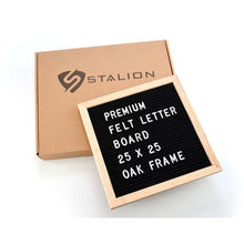 Load image into Gallery viewer, Stallion Premium Black Felt Letter Board
