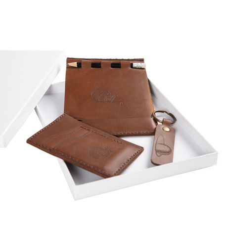 Leather Golf Gifting Set 3 Piece