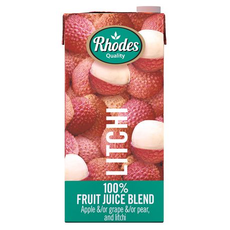 Rhodes 100% Fruit Juice Litchi 6 x 1 LT Buy Online in Zimbabwe thedailysale.shop