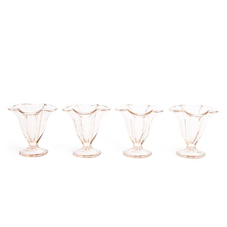 George & Mason - Pink Ice Cream Bowl - Set of 4 Buy Online in Zimbabwe thedailysale.shop