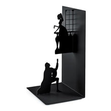 Load image into Gallery viewer, Bookend - Romeo &amp; Juliet - Black
