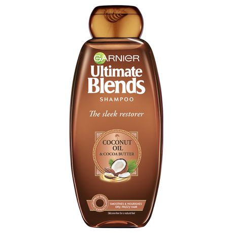 Garnier Ultimate Blends - Coconut Oil & Cocoa Butter Shampoo 360ml Buy Online in Zimbabwe thedailysale.shop