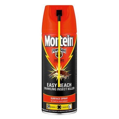 Mortein PowerGard Easy Reach Crawling Insect Killer Spray - 300ml Buy Online in Zimbabwe thedailysale.shop