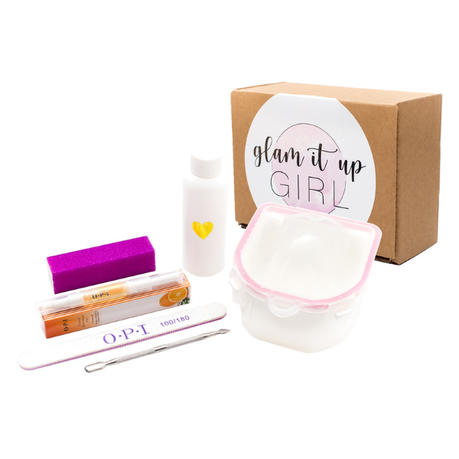 Glam It Up Girl UV/LED Gel Nail Polish Soak Off Bowl Kit Buy Online in Zimbabwe thedailysale.shop