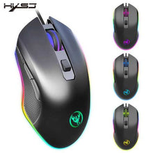 Load image into Gallery viewer, HXSJ A866 USB 6400DPI Four-speed Game Optical Mouse, Cable Length: 1.5m
