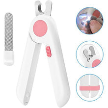 Load image into Gallery viewer, SKJ Pet Led Nail Clippers Pink
