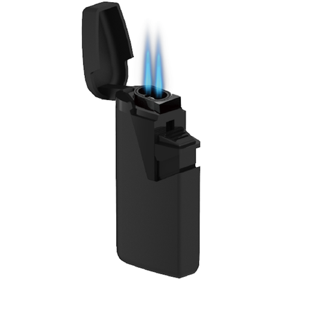 Zengaz Twin Jet Turbo Flame Lighter Black Buy Online in Zimbabwe thedailysale.shop