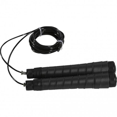 GORILLA SPORTS SA - Speed Rope With Weights 75g - black Buy Online in Zimbabwe thedailysale.shop