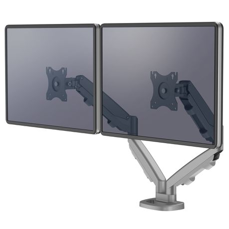 Fellowes Eppa™ Dual Monitor Arm (Silver) Buy Online in Zimbabwe thedailysale.shop