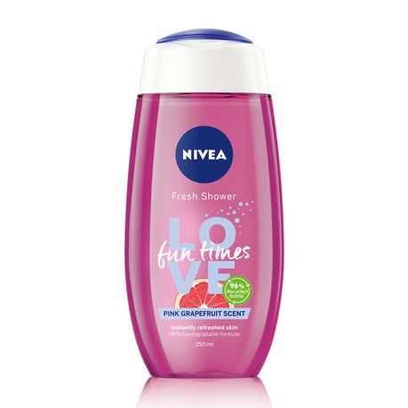 NIVEA Love Fun Times Shower Gel / Body Wash - 250ml Buy Online in Zimbabwe thedailysale.shop