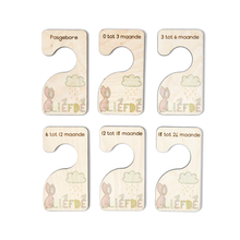 Load image into Gallery viewer, Nectar and Ink - Baby Closet Dividers - Liefde - Afrikaans
