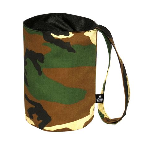 Mens Camo Car Bin / Organizer Bag by Bobby Yarn