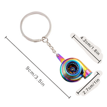 Load image into Gallery viewer, Turbo Keyring - Colourful Rainbow
