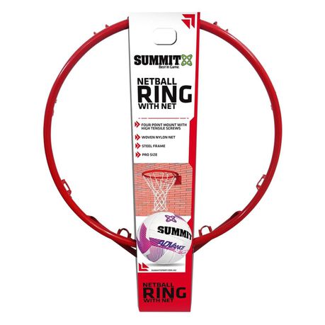 Summit Netball Ring with Net Buy Online in Zimbabwe thedailysale.shop