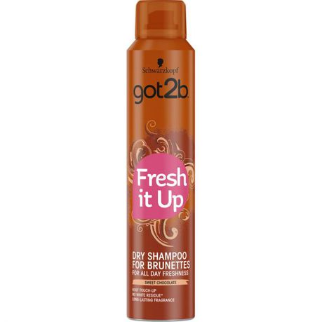 Schwarzkopf Got2b Fresh It Up Dry Shampoo Dark Brown 200ml Buy Online in Zimbabwe thedailysale.shop