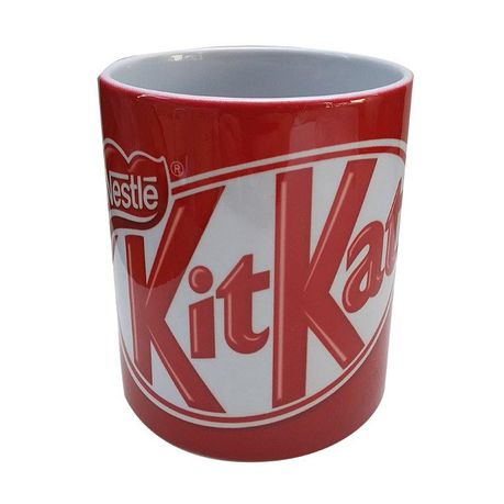 Vintage `Kitchen Tin` Coffee Mug - Kit-Kat Chocolate Mug