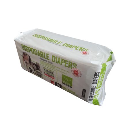 Nunbell Disposable Dog Diapers – Small – Pack of 16 Buy Online in Zimbabwe thedailysale.shop