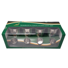 Load image into Gallery viewer, Springbok Braai Patio Tumbler &amp; Shot Glass Gift Set
