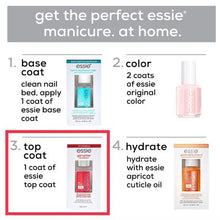 Load image into Gallery viewer, Essie Nail Treatment - Top Coat Gel Setter 13.5ml
