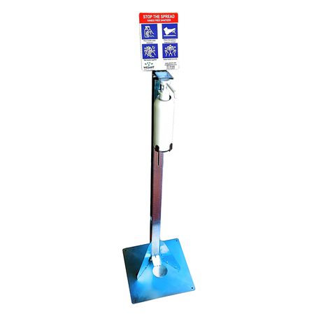 Hands Free Sanitizer Stand - Foot Operated Buy Online in Zimbabwe thedailysale.shop