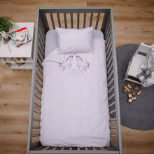 Load image into Gallery viewer, Baby Basics - Unicorn Cot Set
