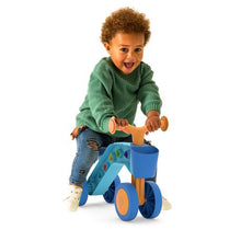 Load image into Gallery viewer, Itsibitsi Blocks 4-Wheel Ride-on Incl Basket &amp; Playblocks Blue/Orange
