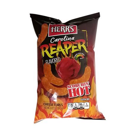 Herr's Cheese Curls Carolina Reaper - 184g