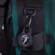 Load image into Gallery viewer, TROIKA Keyring with Compass in Support of The National Geographic Society
