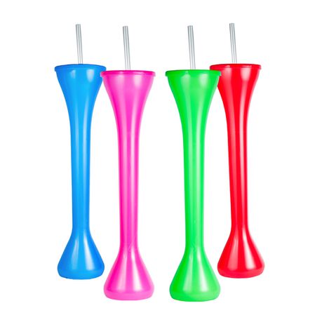 LUMOSS - Yard Glass 750ml - 4PK Funky Colours Buy Online in Zimbabwe thedailysale.shop