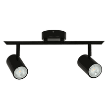 Load image into Gallery viewer, Zebbies Lighting - Harper 2LT - Black Spot Light
